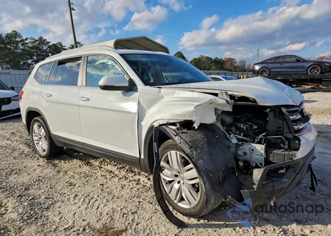 2019 Volkswagen Atlas Se z USA, uszkodzony, nr VIN 1V2WR2CA7KC606783